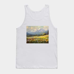 Mountain landscape Tank Top